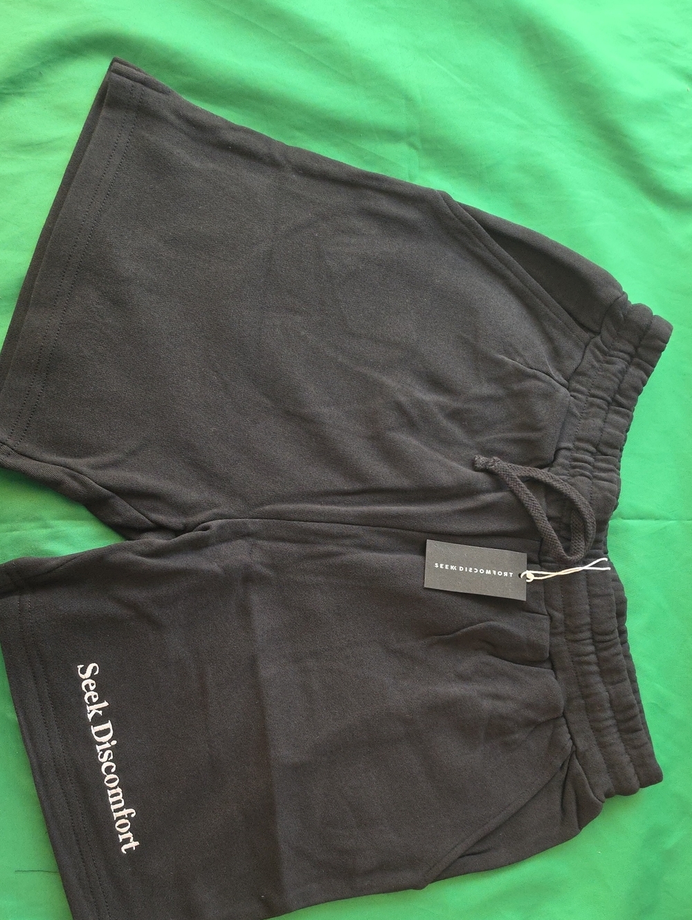 Seek Discomfort Men's Black Hybrid Shorts